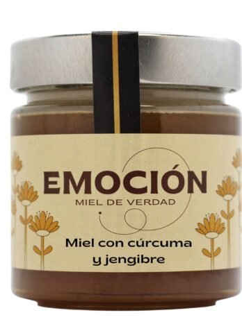 Miel con Jengibre y Cúrcuma