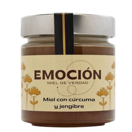 Miel con Jengibre y Cúrcuma